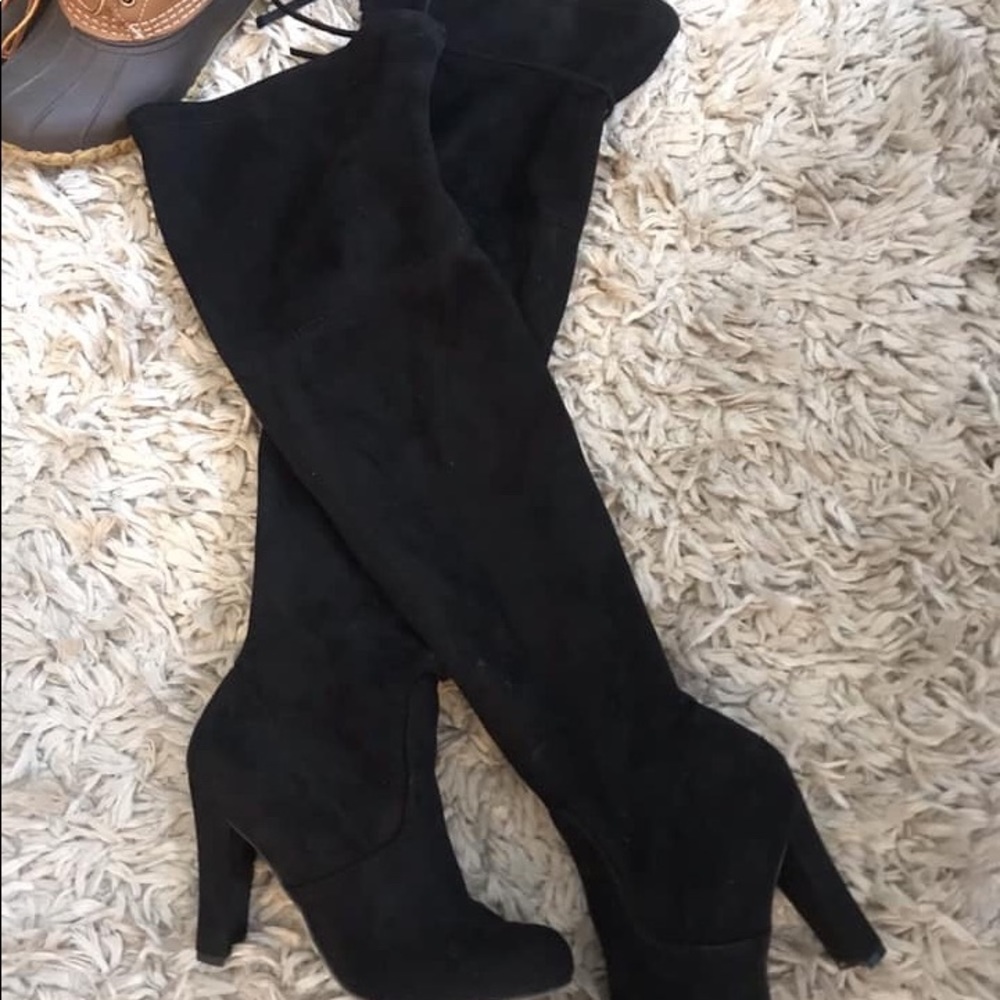 Thigh high boots